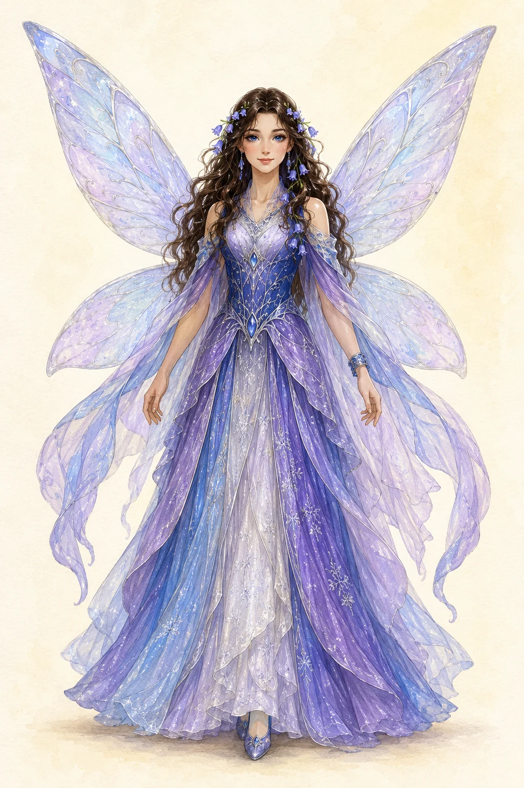 Bluebell character artwork